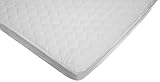 American Baby Company Waterproof Quilted Cotton Portable/Mini Crib Mattress Pad Cover, White by Amer