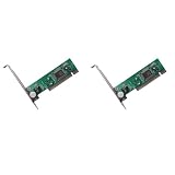 LyxosVee 2X PCIネットワークカードRTL8139D拡張カード 100Mbps RJ45イーサネットネットワークLANカード デスクトップ拡張有線ネットワークカード