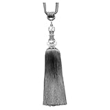 TOOGOO ( R )タッセルカーテンHanging Ball Hanging BallヨーロッパカーテンTie Tiedロープアクセサリー、ブルー