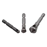 BEE&BLUE 面取り カッター 円型 高硬度 バリ取り 六角軸 鉄工 木工 金属 工具 加工 木工穴開け器