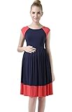 Momo Maternity DRESS レディース カラー: ブルー