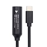 xiwai USB-C タイプ C から DC ジャック 4.0x1.7 ミリメートル入力電源ケーブルプラグ充電コードラップトップ電話 PD9V 15V 20V