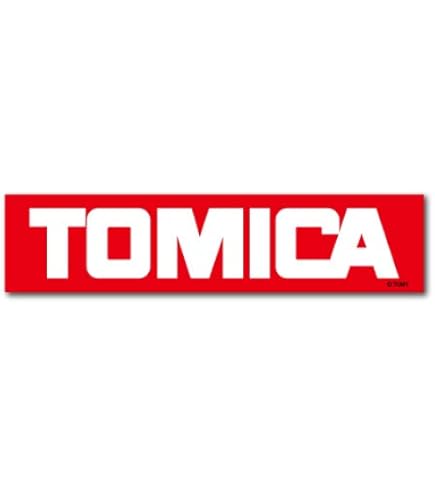 Amazon.co.jp: トミカ[ビッグ シール]ロゴ ステッカー/赤 TOMICA