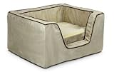 Snoozer Memory Foam Luxury Square Pet Bed Large Anthracite/Black [並行輸入品]