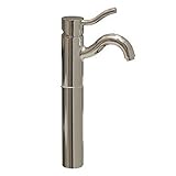 Whitehaus 3-4444C-POCH Venus 5-Inch Single Hole/Single Lever Elevated Lavatory Faucet, Polished Chro