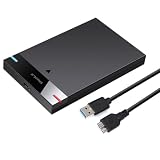 Ladruph 2.5インチ SSD ケース USB3.0 hdd ケース SATA3 HDD UASP対応 5Gbps高速転送 ドライバ不要 外付けハードディスクケース 小型軽量 ハードディスクケース 9.5mm 7mm対応 6TB大容量HDD対応 外付けケース PS4 MacBook Windows テレビに適用 工具不要 (なし)