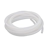 uxcell シリコンチューブ　チューブ　ホース　5 x 8mm　シリコーン素材　透明　水、空気パイプ　5m長　1ロール