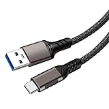 2個 USB Type C ケーブル USB-A to USB-C ケーブル 10Gbpsデータ転送 60W急速充電 USB3.2 Gen2標準 PD対応 タイプc ケーブル 高耐久ナイロン編み Nintendo Switch、Xperia、AQUOS、Galaxy、Pixel等Type-c機種対応 (1.5m*2)