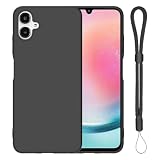 For Galaxy A25 5G ケース 超薄型 軽量 Galaxy A25 5G ケース 【JIAYJP】超耐磨 レンズ保護 耐衝撃 指紋防止 さらさら肌触 Galaxy A25 5G カバー (ブラック)