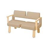 コクヨ(KOKUYO) ベンチ ロビーチェア ALRA(アルラ) W1235×D560×H870mm CN-W452LAHS ペールベージュ