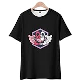[XSLSLCOS] ウタ Tシャツ ONE PIECE UTA ウタ Tシャツ 世界の歌姫 はんそで シャンクスの娘 夏用 半袖 日常服 アニメ 祭り 学園祭 文化祭 漫遊展 コスチューム (L,B)
