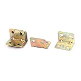 20mmx20mm L Shape Shelf Corner Brace Plate Right Angle Bracket 10pcs [並行輸入品]