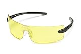 Gateway Safety 17GB75 Odyssey Safety Glasses, Amber Lens, Black Temple [並行輸入品]