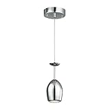 One 5 watt Light Pendant In Polished Chrome Finish [並行輸入品]