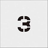 IM ステンシル 3 文字サイズ50×40mm AST27