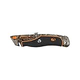 Black Rhino - Utility Knife, Total Grip - Orange RealTree Xtra Camo [並行輸入品]