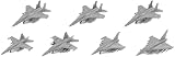 ピットロード 1/700 スカイウェーブシリーズ 世界の現用戦闘機セット 2020 プラモデル S50 (飛行機)