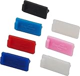 オーディオファン USBポート防塵カバー 端子保護 USB Aタイプソケット メス端子 ノートパソコン テレビ レコーダー など ダストカバー 7色セット (各色1点)