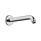 Hansgrohe 27412001 Showerarm, 9-Inch, Chrome [並行輸入品]