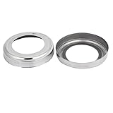 uxcell 手すり部品　ブラケット　ハンドレールプレートカバー　 ラダーカバー 安全な手すり用 304ステンレス鋼 2個入り