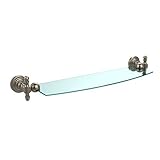 Allied Brass RW-33/18-SN 24' Double Glass Shelf with TB Antique Brass [並行輸入品]