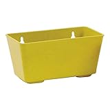 花ごころ ガーデニング用品・資材 ECOカラープランターSQ イエロー 63560