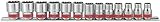 KT Pro Tools A3001SR 3/8 Drive 12-Point Socket Set by KT Pro Tools
