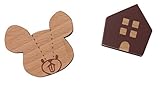くまのがっこう Jackie Wood Products マグネットB