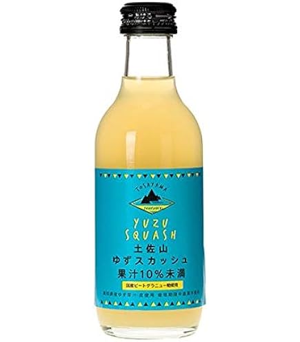 Amazon.co.jp: 土佐山ゆずスカッシュ - 無添加 テン菜糖 ビート
