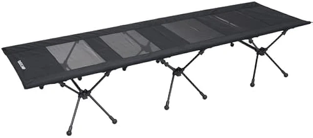 クイックキャンプ QUICKCAMP アウトドア ベッド 2WAYコット 折りたたみ 軽量 ブラック QC-2WC190 BK