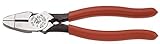 クラインツールhd213 – 9 NETH 9-inch high-leverage side-cutting pliers-lineman 's bolt-thread Holding by Kle