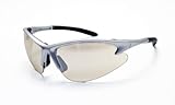 SAS Safety 540-0512 DB2 Eyewear with Clamshell, Indoor or Outdoor Lens/Silver Frame by SAS Safety