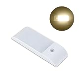 モーションセンサーライト、[ 1パック] Cupboardナイトライトwith USB充電式バッテリ、3照明モード、12 LED、磁気ストリップstick-onワードローブ、クローゼット、キャビネット