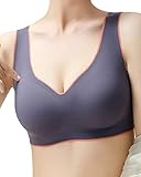 [efile lims] ナイトブラ【締め付けなし！ ノンワイヤーブラ】シームレス ブラパッド取り外し可能 寝ながら美乳 ブラジャー ホールド 苦しくない ないとブラ ぶら