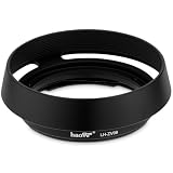 Haoge LH-ZV09 バヨネット メタル ラウンド レンズ フード シェード 対応 カール ツァイス Carl Zeiss C Biogon T 4.5/21 21mm f4.5 ZM, 2.8/25 25mm f2.8 ZM, 2.8/28 28mm f2.8 ZM, C Sonnar T 1.5/50 50mm f1.5 ZM レンズ