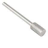 uxcell　ダイヤモンドバー　研削ビット　円筒型　先端6mm　5本入り