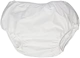 Dappi Waterproof 100% Nylon Diaper Pants, 2 Pack, White, Small by Dappi [並行輸入品]