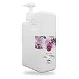 ローズゼラニウムブレンド1000ml (ベース：ライスオイル/ポンプ付)マッサージオイル 業務用 大容量 マカダミ屋