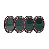 Freewell Bright Day 4枚パック ND/PLフィルター DJI Mavic 4 Pro用 – Split ND8PL/ND4PL, ND16PL/ND8PL, ND32PL/ND16PL, ND64PL/ND32PL– 反射を減らし、映画のような空中映像の色を向上