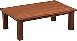 こたつ 135 長方形 大型 コタツ テーブル　TURUGI (コタツの色（ブラウン）)