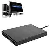 USBフロッピードライブ、3.5インチ外部フロッピーディスクドライブ、1.44mのカードリーダー1.44m 3.5インチMF2 HDフロッピーディスク、ポータブルフロッピードライブ、PCラップトップノートブックコンピューター用