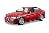 Bburago 1/24 アルファ ロメオ ジュリア 2016 レッド ／ ミニカー ダイキャストカー 完成品 18-21080 RD