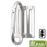 土牛 DOGYU　ツールフック　メッキ仕様カラビナ式フック　F-50　01556