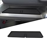 FDAIUN スズキ エブリイ DA64V DA64W型 DA17V DA17W型 4代目 5代目 2005~2025年に適合 助手席 オープントレイマット エブリイバン エブリイワゴン インパネトレイ ラバートレイ シリカゲル製 滑り止め キズ防止 衝撃吸収 ガタガタ音なし suzuki every 内装パーツ アクセサリー カスタムパーツ (ブラック)