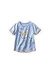 (フェリシモ) きどり昆虫プリントのレイヤード風 トップス ライトブルー キッズ ボーイズ 9