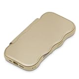Premium Style iPhon17 用 ウェーブフリップケース [ベージュ] PG-25AWF02BE