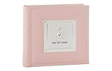 My 1st Year Baby Girl Pink Keepsake Photo Album By Haysom Interiors by Haysom Interiors