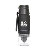 Fruit Infuser Water Bottle , sacowアウトドアスポーツボトルポータブルサイクリングレモンボトル650 ml 500ml