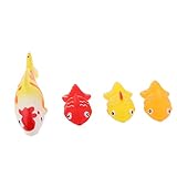 Kesoto 教育動物玩具　水遊び玩具　金魚　模型　贈り物　柔らかい　お風呂