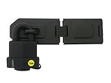Yaleロックyaly22051hsp Hinged留め金と耐候南京錠セットby Yaleロック